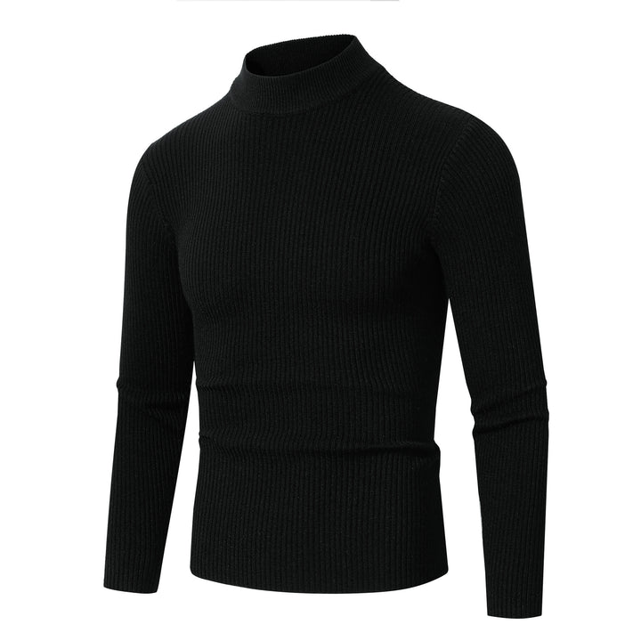Herren Rollkragenpullover mit feiner Rippstruktur Drune