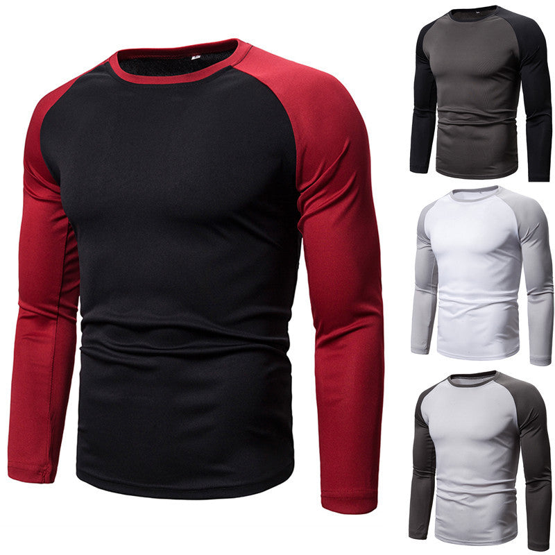 Herren Sportliches Langarm-T-Shirt mit atmungsaktivem Funktionsmaterial Drune