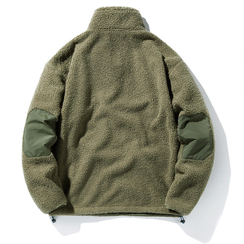 Herren Strapazierfähige Fleecejacke mit funktionalem Kragen Drune