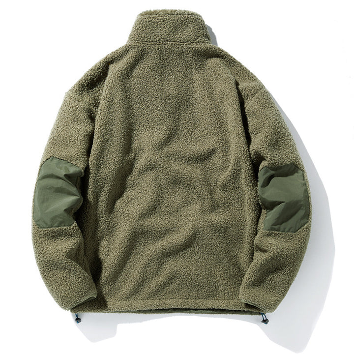 Herren Strapazierfähige Fleecejacke mit funktionalem Kragen Drune