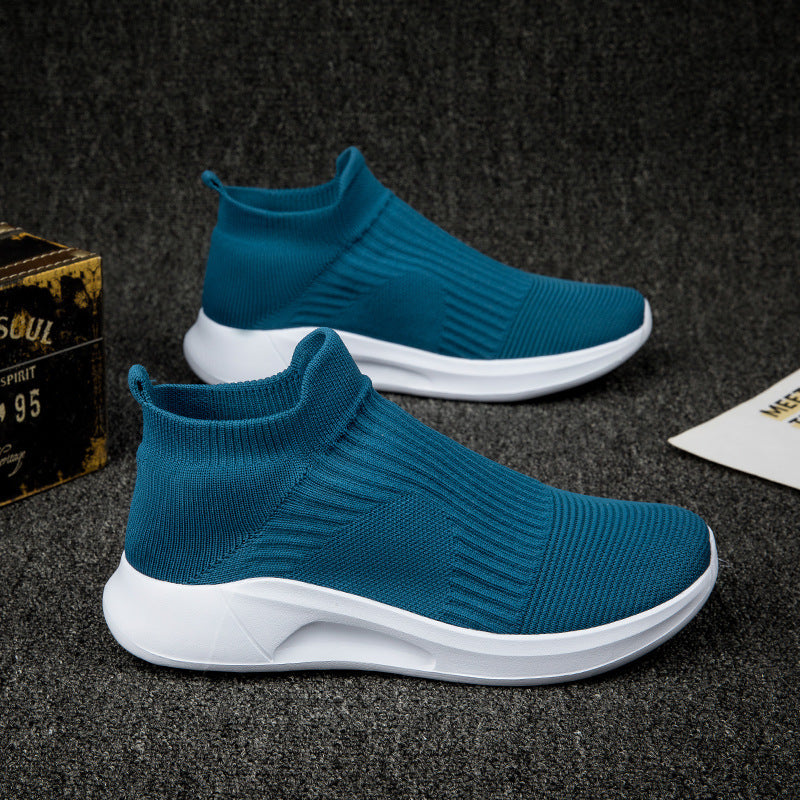 Damen Komfortable Stricksneaker mit rutschfester Sohle Drune
