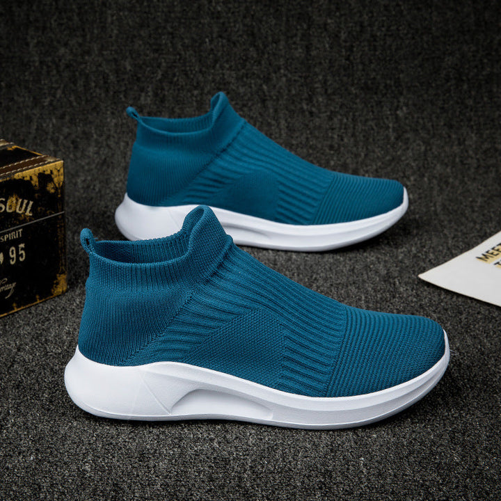 Damen Komfortable Stricksneaker mit rutschfester Sohle Drune