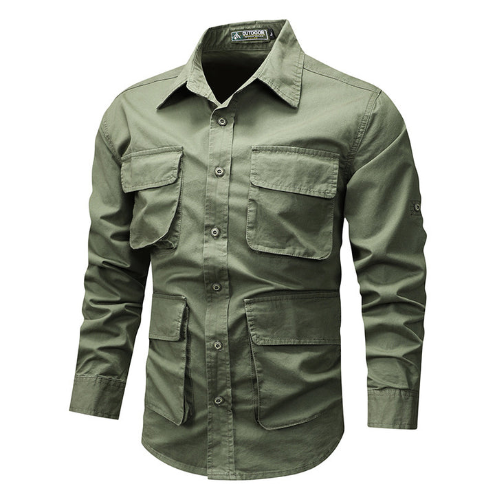 Herren Funktionales Outdoor-Hemd Drune