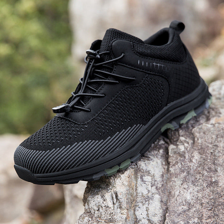 Herren Atmungsaktive Trail-Schuhe mit flexiblem Schnürsystem Drune