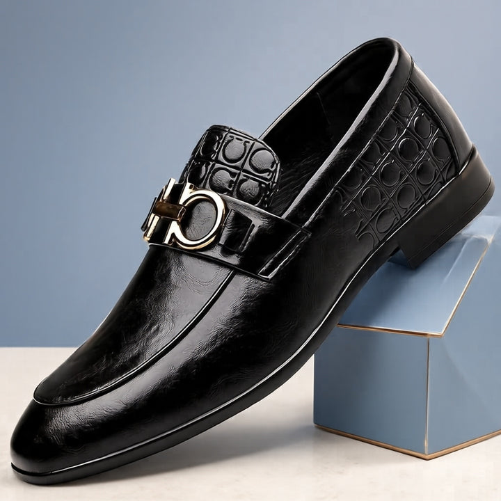 Herren Elegante Premium Leder Mokassins Drune