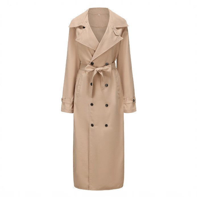 Herren Langer Trenchcoat Drune