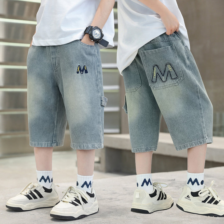 Unisex Shorts im lässigen Denim-Stil Drune
