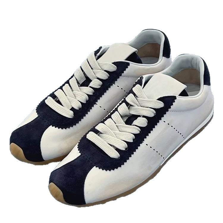 Damen Sneakers im eleganten Retro-Design mit atmungsaktiver Oberflächenstruktur Drune