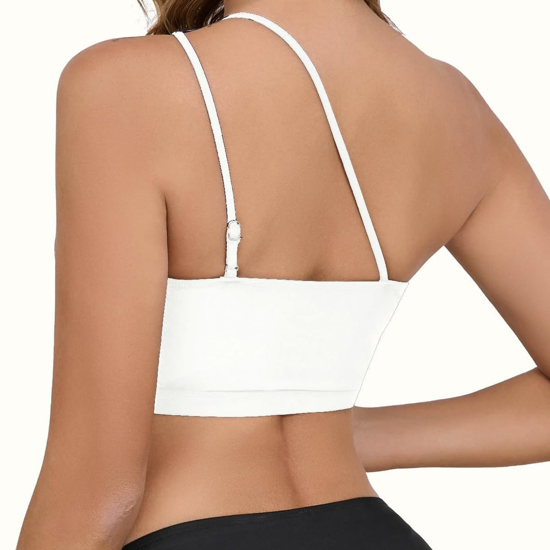 Damen Crop-Top mit asymmetrischem Design Drune
