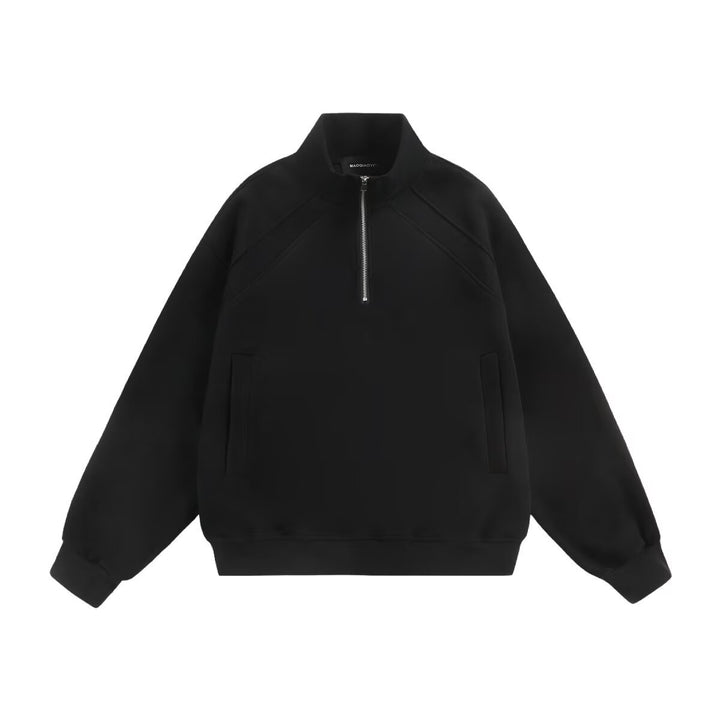 Damen Sportlicher Stehkragenpullover Drune