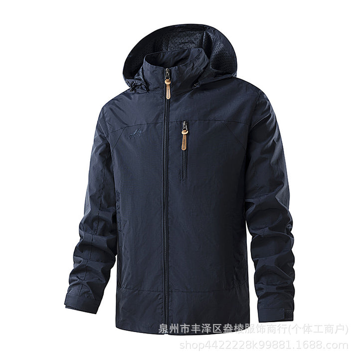 Herren Leichte und wetterfeste Outdoorjacke Drune
