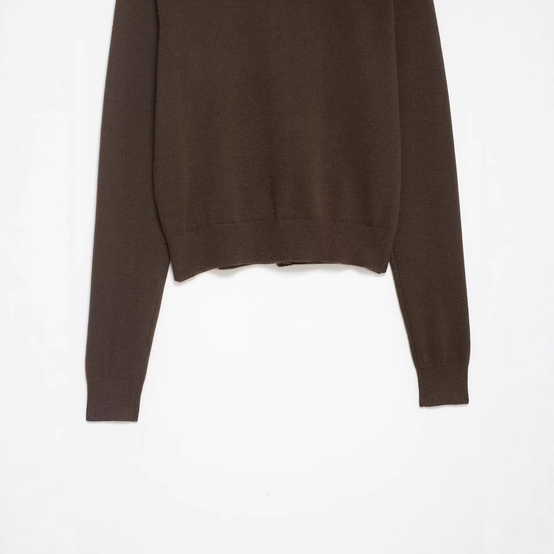 Damen Cardigan mit kontrastfarbener Knopfleiste und zweifarbigen Ärmeln Drune