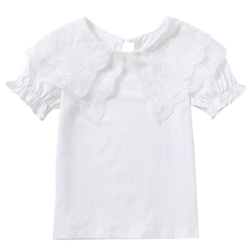 Mädchen Bluse mit eleganten Rüschendetails Drune
