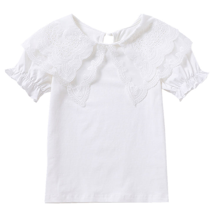 Mädchen Bluse mit eleganten Rüschendetails Drune