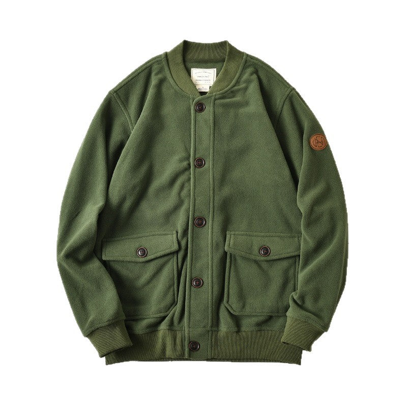 Herren Fleecejacke mit praktischen Taschen Drune