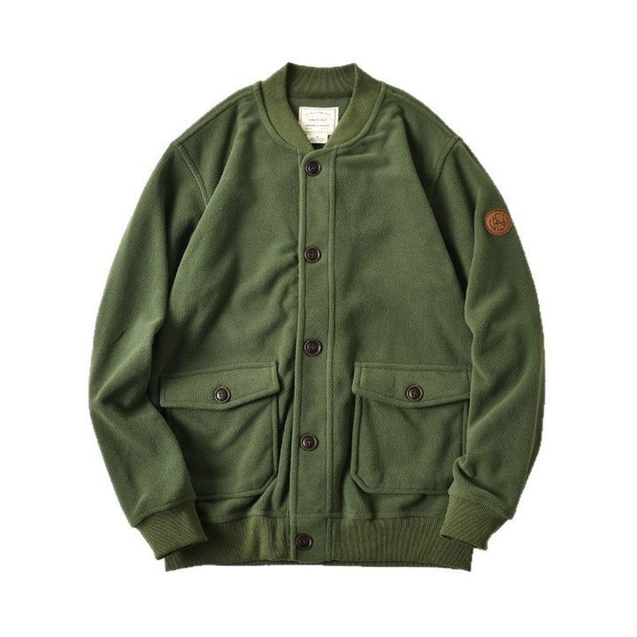 Herren Fleecejacke mit praktischen Taschen Drune