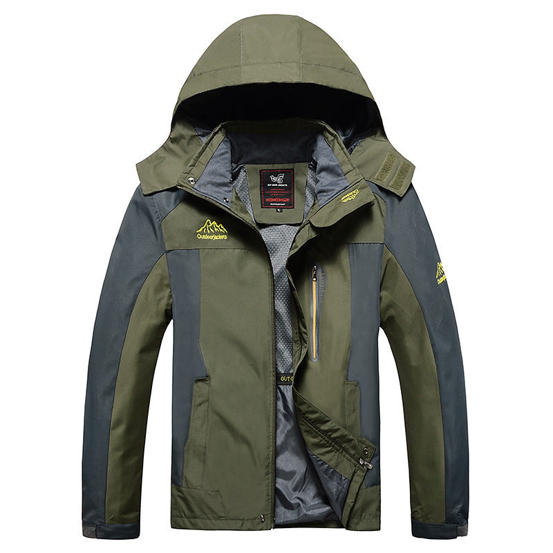 Herren Wasserdichte Outdoorjacke Drune