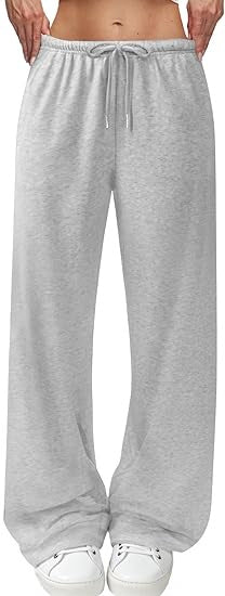 Damen luftige Freizeithose mit Kordelzug Drune