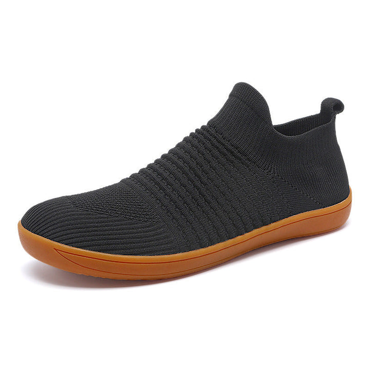 Unisex nan sockenähnlicher Stricksneaker mit elastischem Schaft und rutschfester Gummisohle Drune