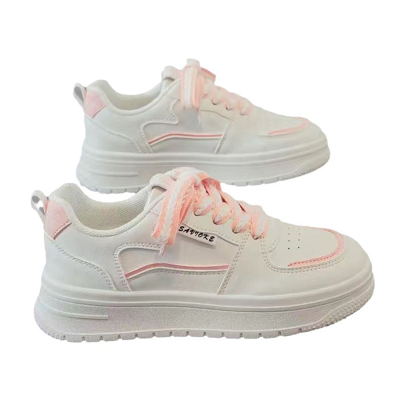 Damen Sportliche Sneakers mit modischer Plateau-Sohle und dämpfendem Komfort Drune