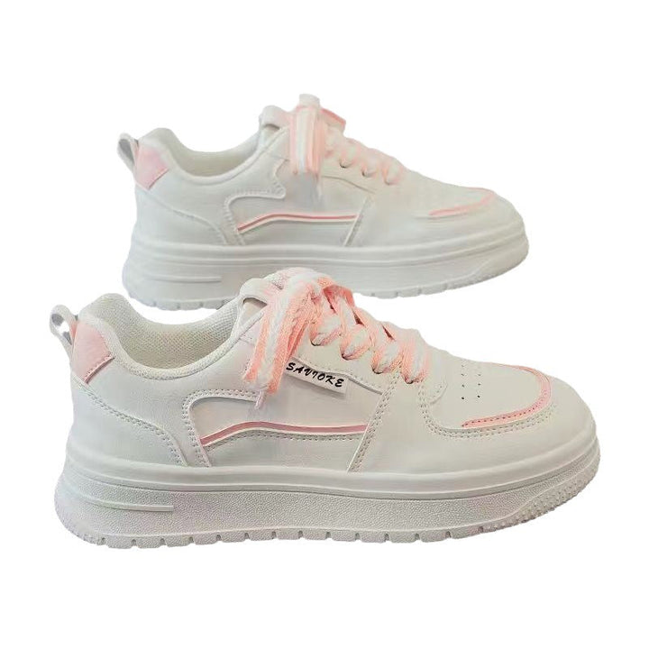 Damen Sportliche Sneakers mit modischer Plateau-Sohle und dämpfendem Komfort Drune