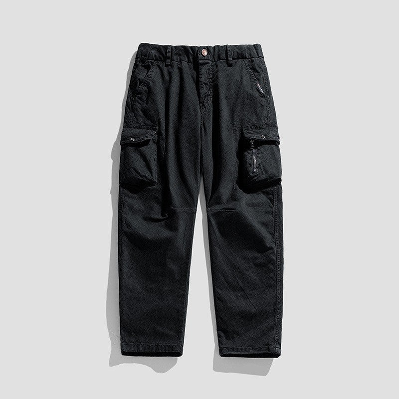 Herren Robuste Utility-Cargohose mit Mehrfachtaschen und verstärkten Kniepartien Drune