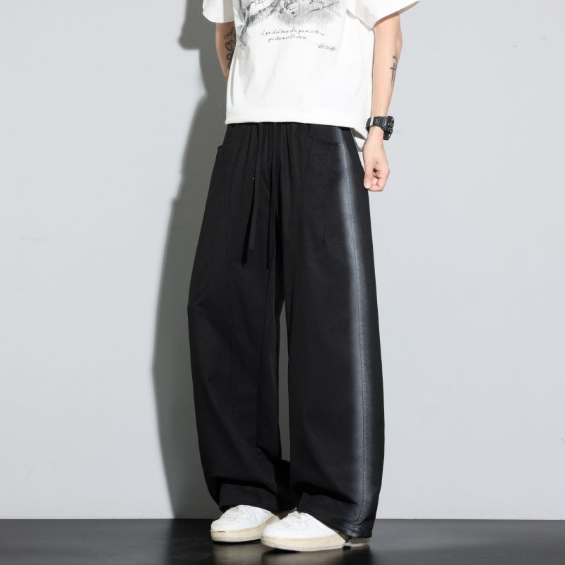 Damen Weite Lagen-Loungehose mit Cargo-Details & elastischem Tunnelzug Drune