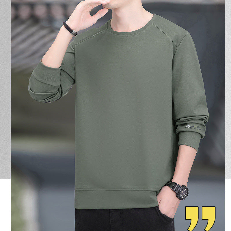 Herren Performance-Sweatshirt mit wärmender Innenlage und minimalistischer Rundhalsausschnitt Drune