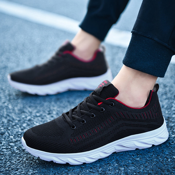 Unisex atmungsaktive leichte Strick-Sneaker mit dämpfender EVA-Sohle Drune