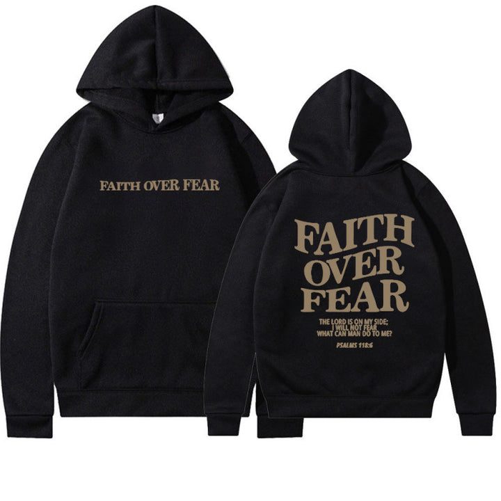 Damen Kapuzenpullover mit inspirierendem Schriftzug und hochwertiger Baumwolle Drune