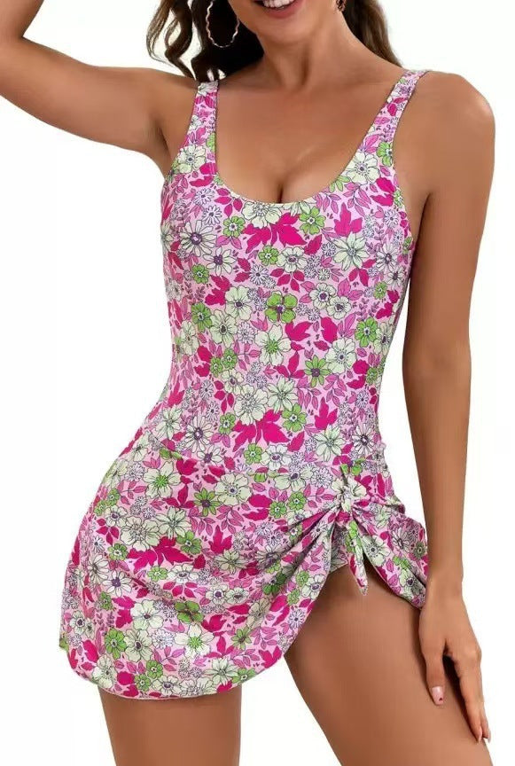 Damen Schwimmanzug mit stilvollem Rockteil Drune