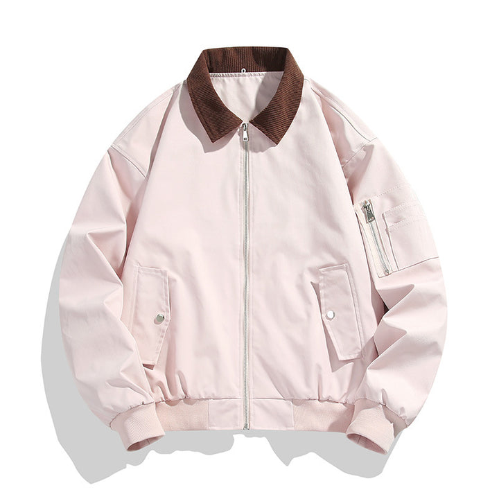 Herren Modische Übergangsjacke mit Steppdesign Drune