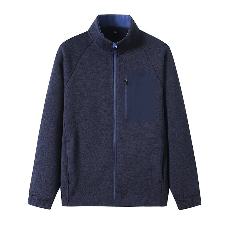 Damen sportliche Fleecejacke mit innovativem Reißverschluss Drune