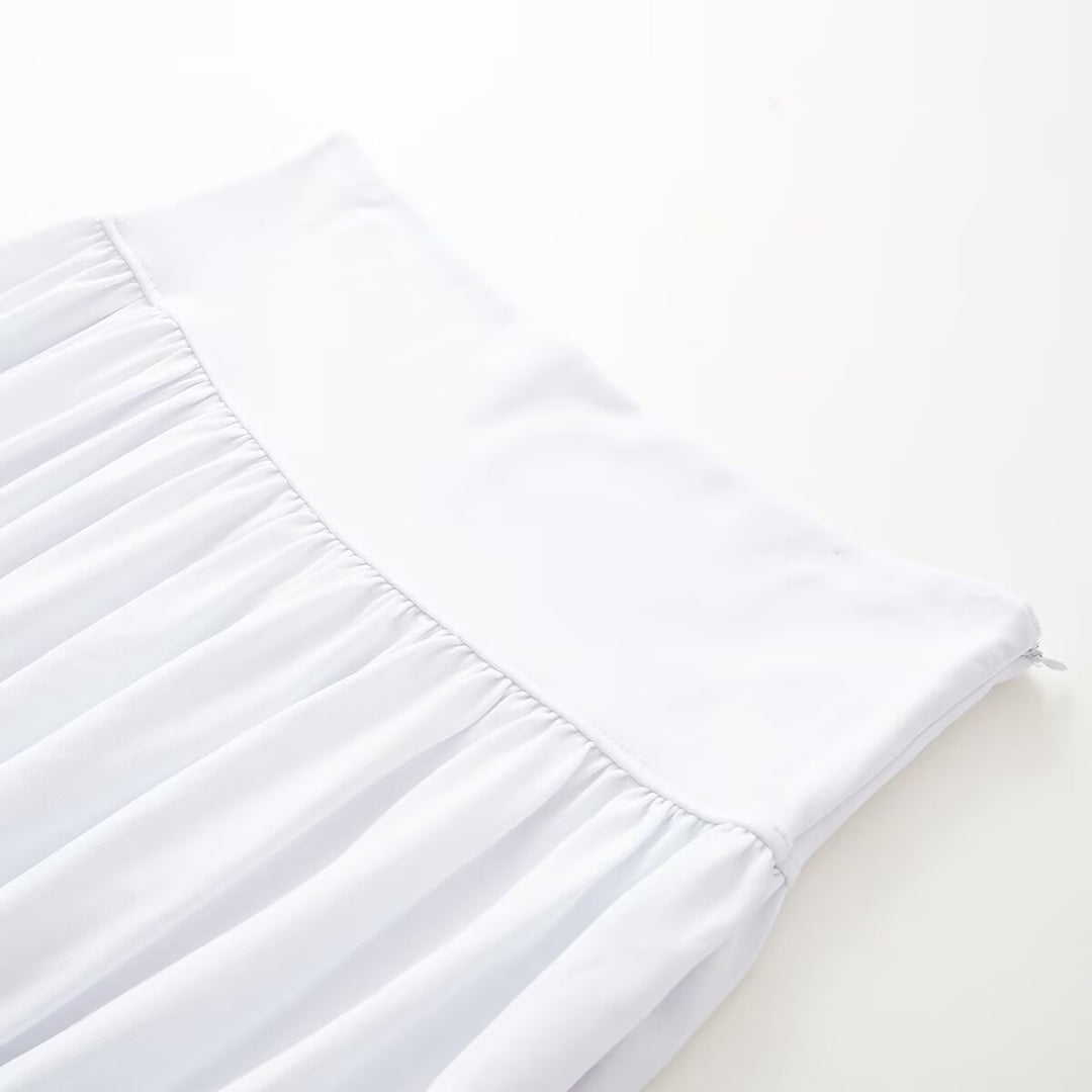 Damen Midirock mit elegantem Gummizug und luftigem Schnitt Drune