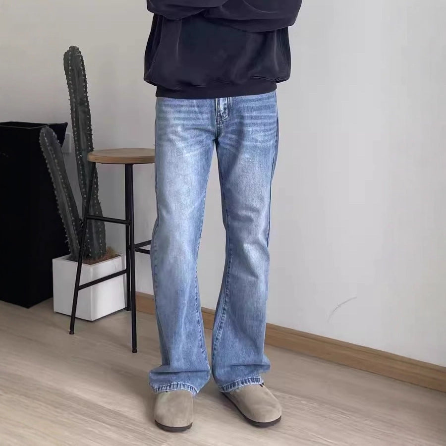 Herren Modische Flared Jeans Drune