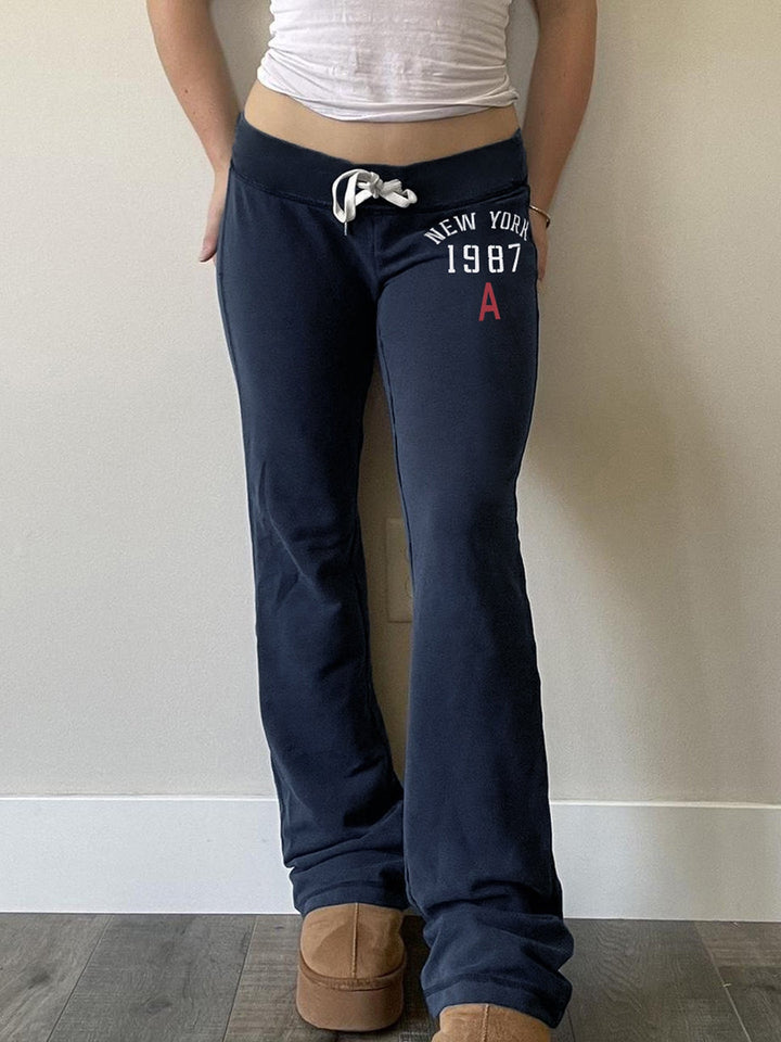 Damen Bequeme Freizeit-Hose Drune