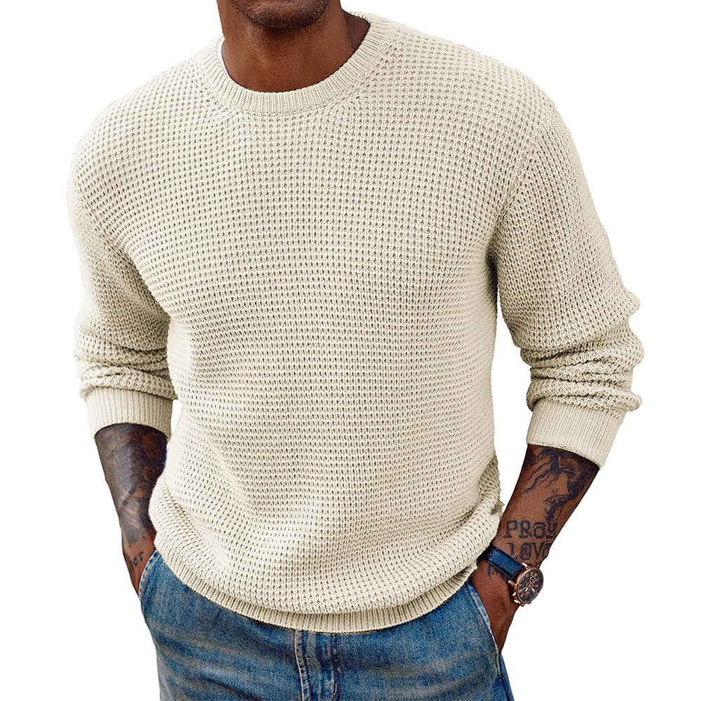 Herren Strukturierter Pullover Drune
