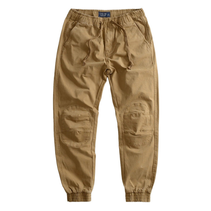 Herren Cargo-Hose mit elastischem Bund, praktischen Taschen und verstärkten Knien Drune