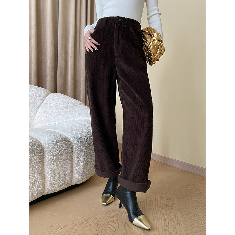 Damen Bequeme und stilvolle Cord-Hose Drune