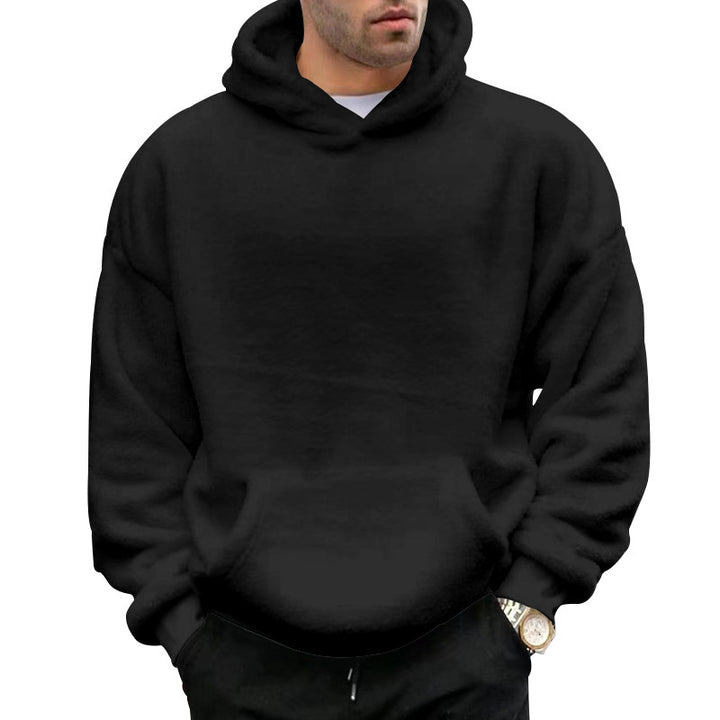 Herren bequemer Oversized Kapuzenpullover Drune