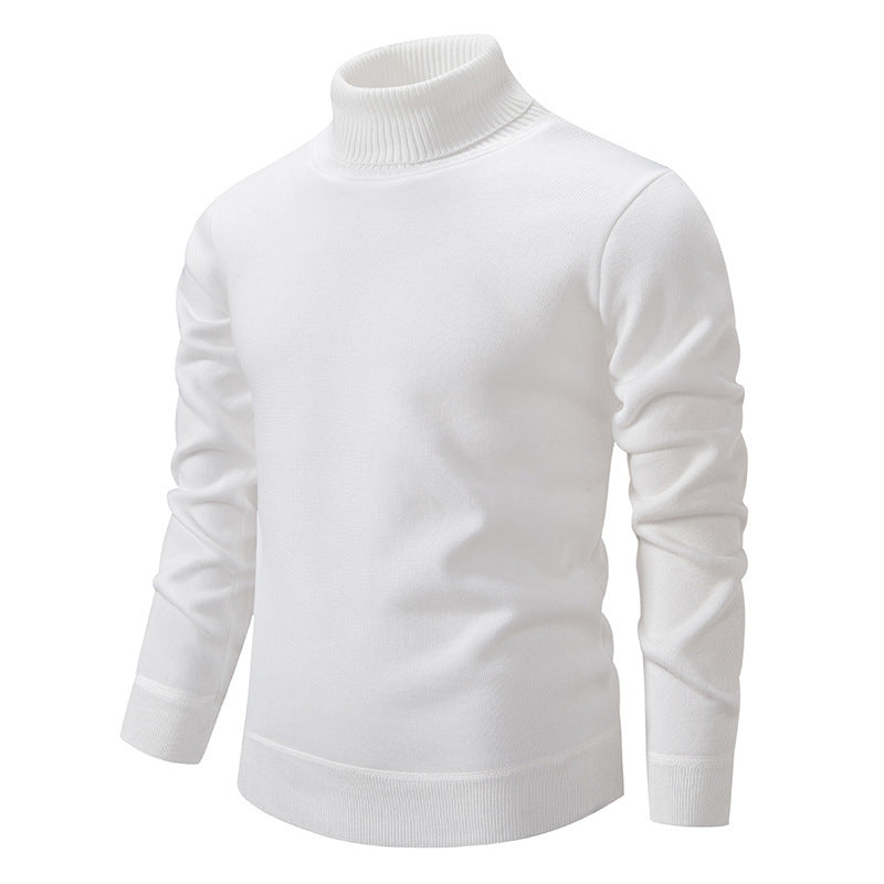Herren schicker Rollkragenpullover aus hochwertiger Baumwolle Drune
