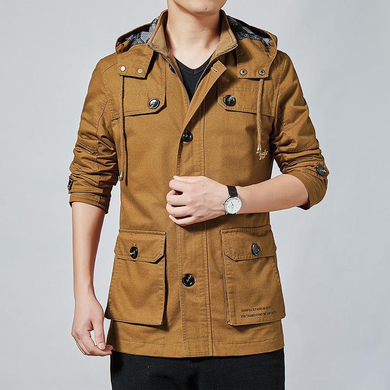 Herren modische Übergangsjacke Drune