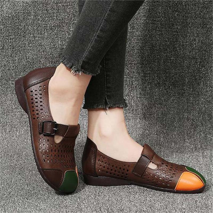 Luftige Damensandalen mit Schnalle – Zoë Drune
