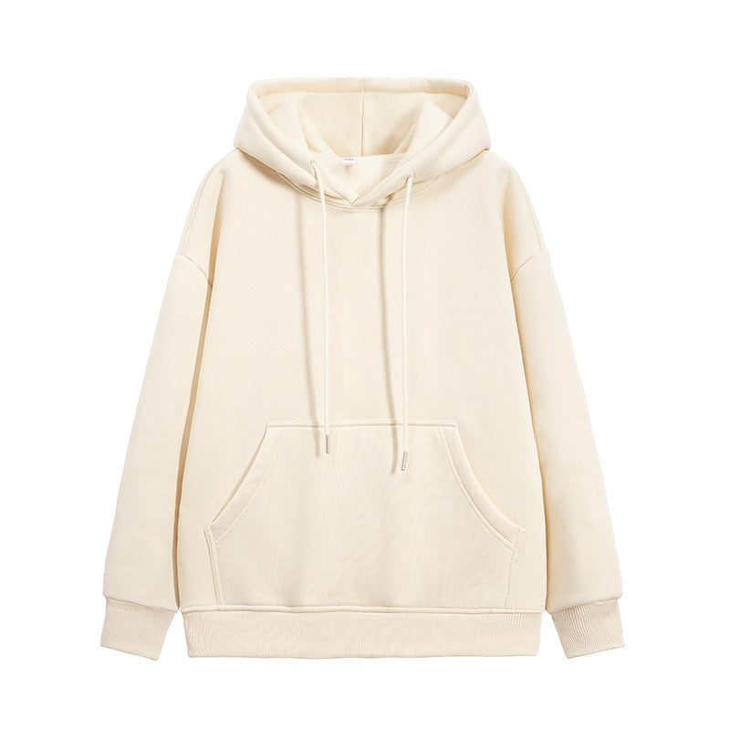Unisex Oversize Kapuzenpullover mit Kängurutasche und weichem Fleece-Innenfutter Drune