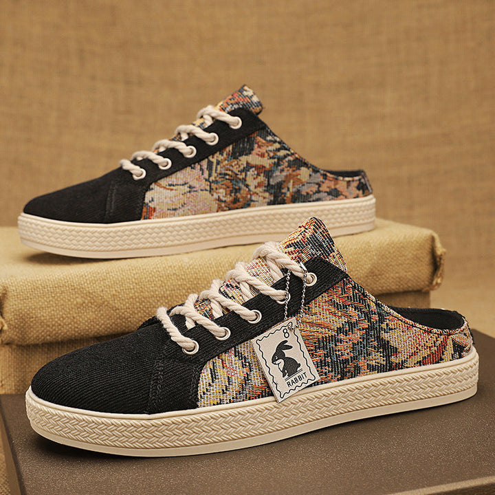 Damen bequeme und lässige Slip-On Sneakers Drune