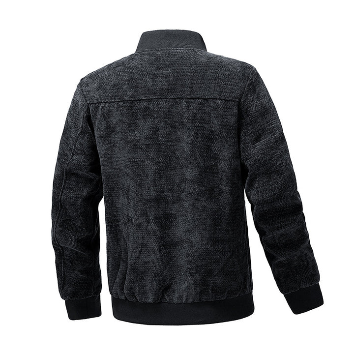Herren Stylische und lässige Fleecejacke Drune