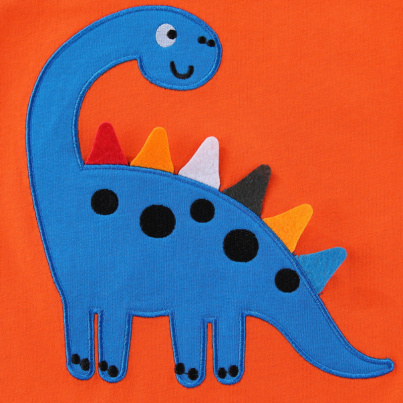 Jungen T-Shirt mit verspieltem Dinosaurier-Motiv Drune