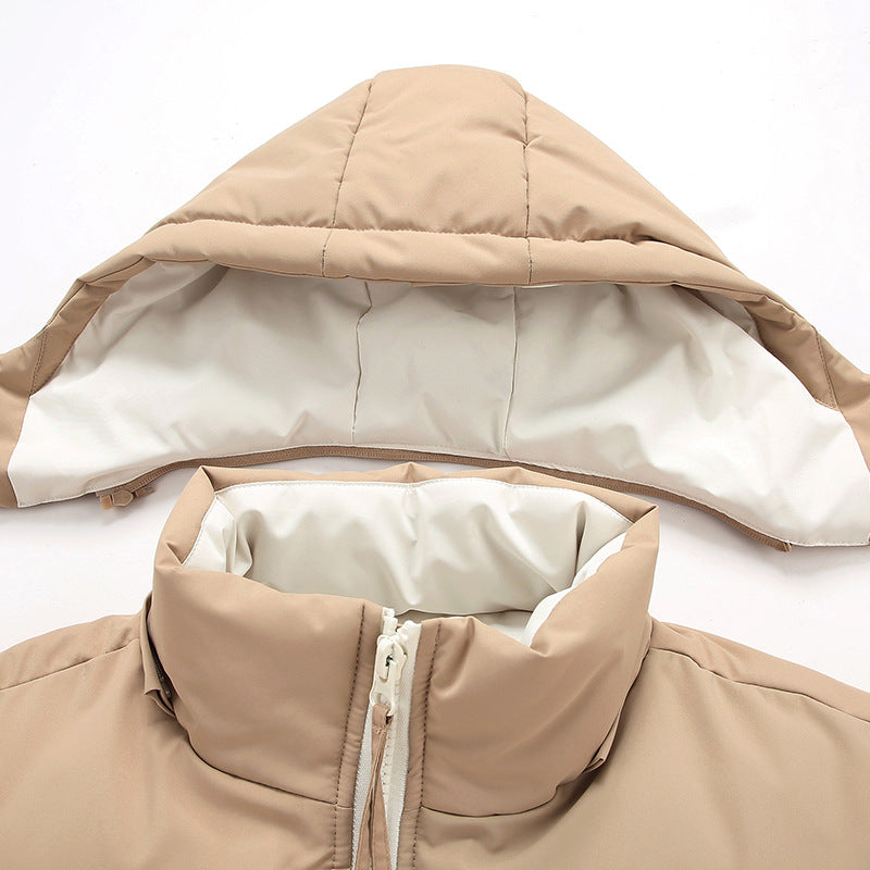 Herren urbaner Kapuzen-Steppanorak mit mattierter Oberfläche und isolierender Füllung Drune