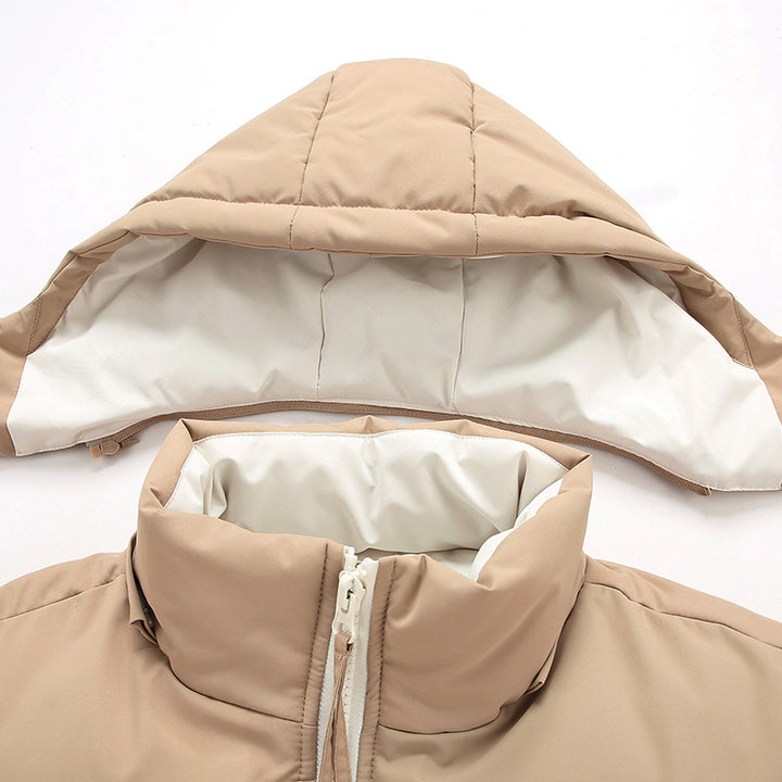 Herren urbaner Kapuzen-Steppanorak mit mattierter Oberfläche und isolierender Füllung Drune