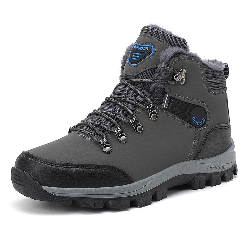 Herren Knöchelhohe Isolierte Outdoor-Stiefel mit Thermofutter und griffiger Trailsohle Drune